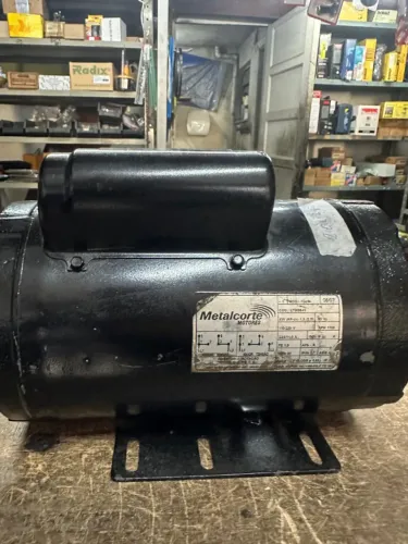 Motor monofásico 2 cv baixa rotação usado