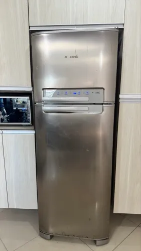 Geladeira duplex Eletrolux frost feee inox 430l