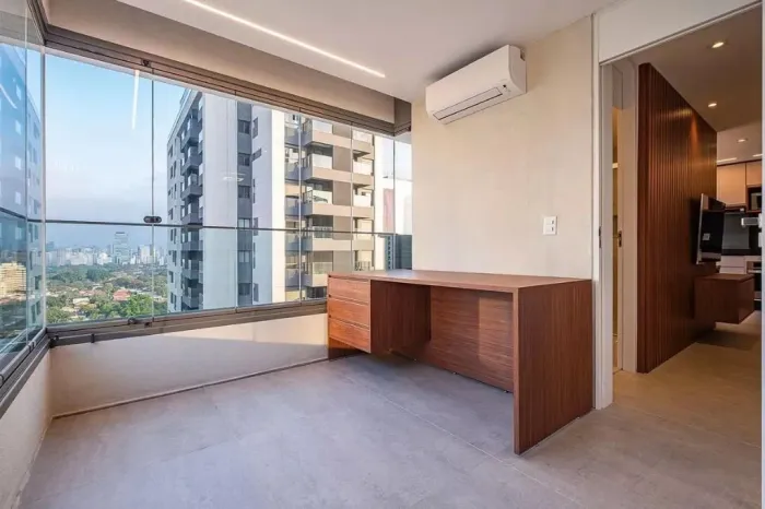 Apartamento Mobiliado para Alugar em Pinheiros 46 m², 1 Dormitório e 1 Vaga