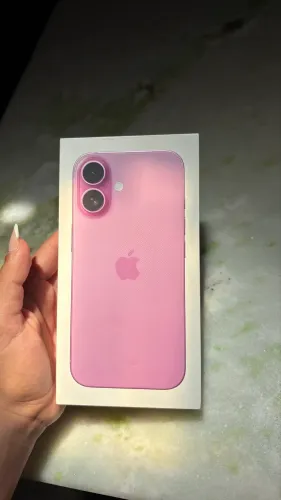Caixa Original iPhone 16 128GB Rosa (UK) + Manuais e Chave SIM