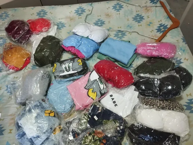 Lote de roupas novas