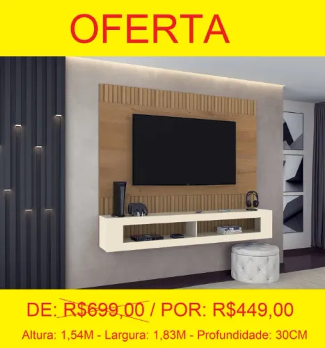 Painel maravilhoso - ripado na pintura