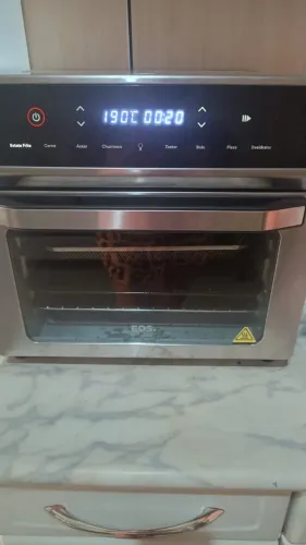 Forno Elétrico /Air Fryer EOS 25 Litros 3 em 1 Inox 