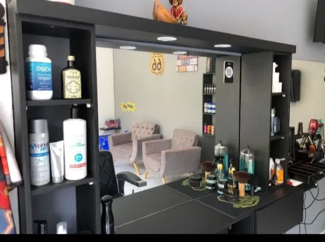 Bancada de barbearia