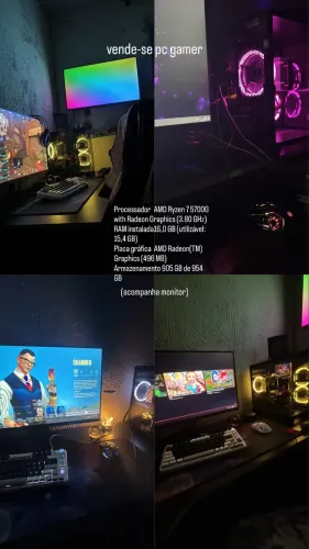 vende-se pc gamer