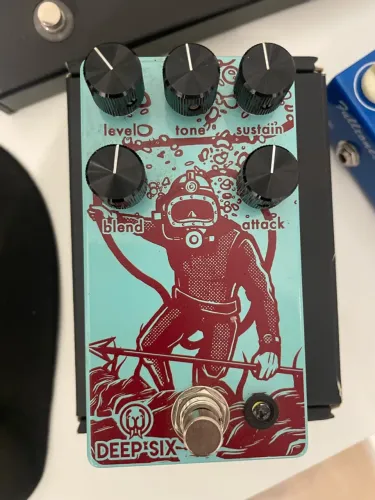 Pedal guitarra Walrus deep 6 compressor
