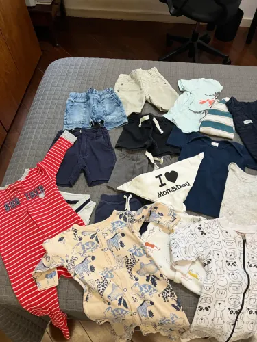 Roupas de bebê masculino 6-9 meses