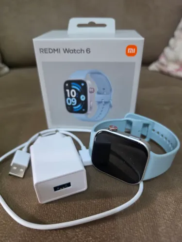 Vendo Xiaomi Redmi Watch 6 M2523W1 novo! <br>Oferta imperdível!