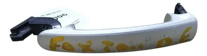 Puxador Maçaneta Externa Fox 2009 2012 Dianteira Esquerda Prata