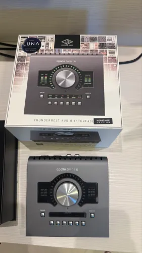 Interface de Áudio Apollo Twin X Duo Heritage Edition Thunderbolt 3 NOVÍSSIMA