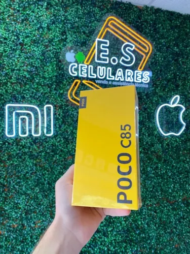 XIAOMI POCO C85 256GB/8GB RAM - APARELHO CELULAR NOVO