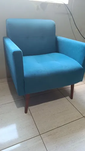 Poltrona azul 