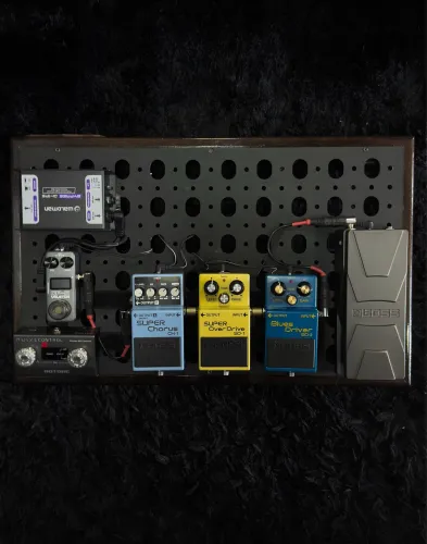 Pedalboard, Pedal, pedais de guitarra! Leia o anúncio