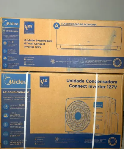 Ar-condicionado Midea Inverter 127V - 12.000 BTU/h - Novo na Caixa | Econômico/ Silencioso