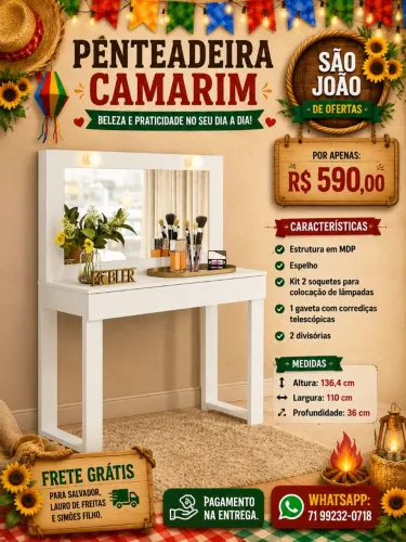 PENTEADEIRA CAMARIM