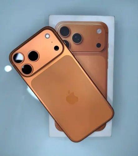 iPhone 17 Pro Max 512GB Laranja Smartphone Premium Alto Desempenho