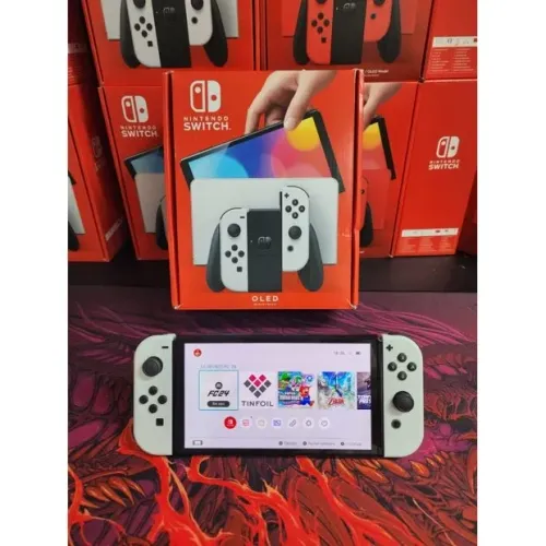 Nintendo Switch OLED Lacrado | Original ou Desbloqueado + SD 256GB
