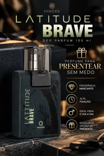 ? LATITUDE Brave 100ml HINODE | Não é perfume para ficar esquecido no armário ? é