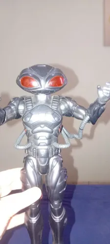 Boneco arraia negra antigo 30 cm Hasbro usado