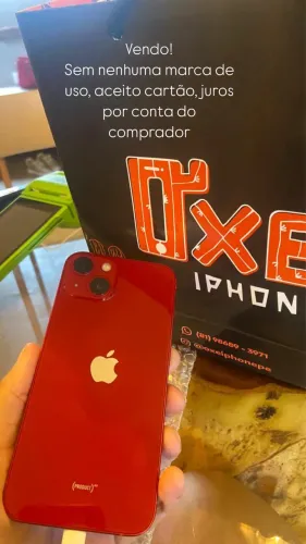 iPhone 13 256 g RED Sem marcas de uso