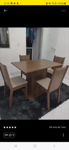 Mesa 4 cadeiras
