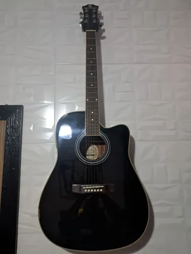 Violão harmonics eletrico com afinador embutido