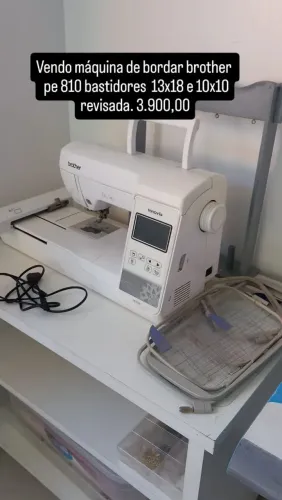 Maquina de bordar Brother