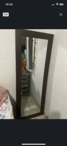 Vendo espelho corpo inteiro novo