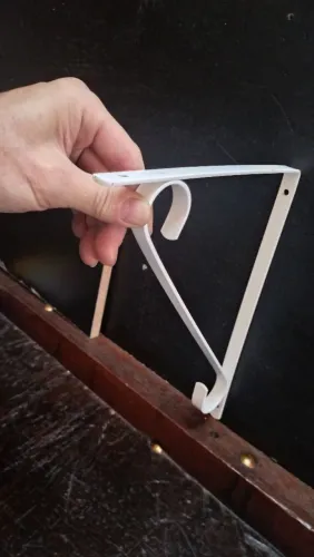 Suporte mão francesa usado, 22 peças por 100 reais 