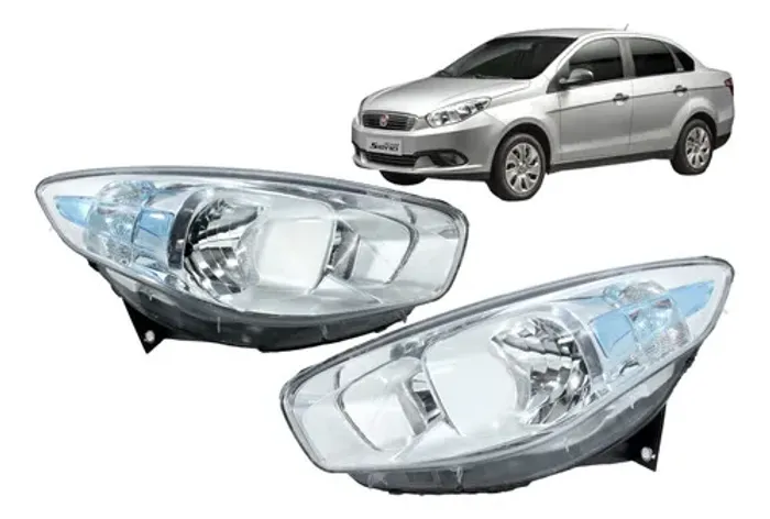 Farol Fiat Grand Siena 2020 2019 2018 2017 2016 2015 2014 13