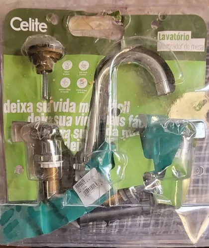 Torneira lavatório misturador de mesa Celite