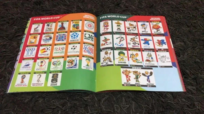 Album da Copa 2026 Brochura Vazio Novo