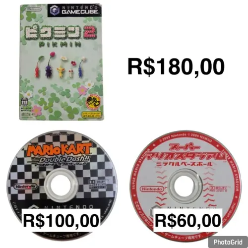 JOGOS GAMECUBE JAPONÊS