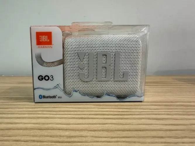 Jbl Go 3 Branca Orignal Lacrada
