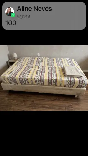 Cama box casal