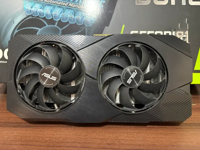 Placa de Vídeo NVIDIA GeForce RTX 2060 6GB ASUS DUAL OC - Excelente Estado