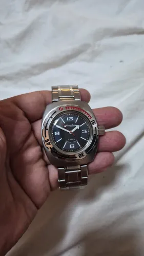 Relógio Vostok Amphibia nunca usado