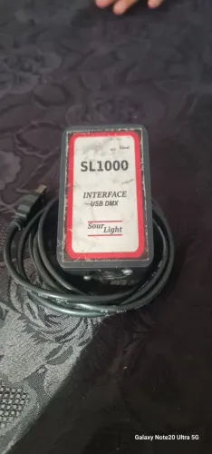 Interface DMX com liberador de parâmetros MA 2 onpc