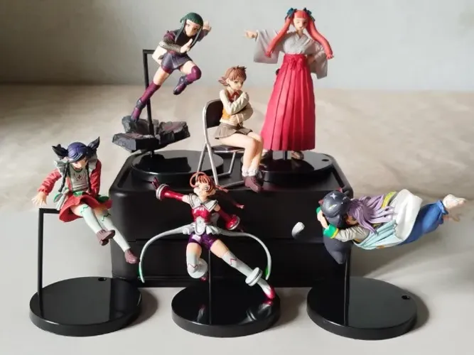 RARO - Maihime & Maiotome Collection Figure Part 3 - 6 figuras