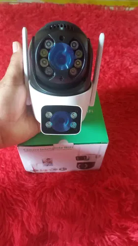 VENDO CÂMERA SEGURANÇA 2IN1 WI-FI APROVA D, ÁGUA NA CAIXA.