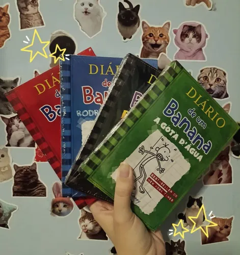 4 livros Diário de Um Banana versão pocket novos lacrados