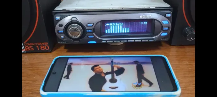 Rádio CD Sony gráficos CDX-GT707DX Bluetooth