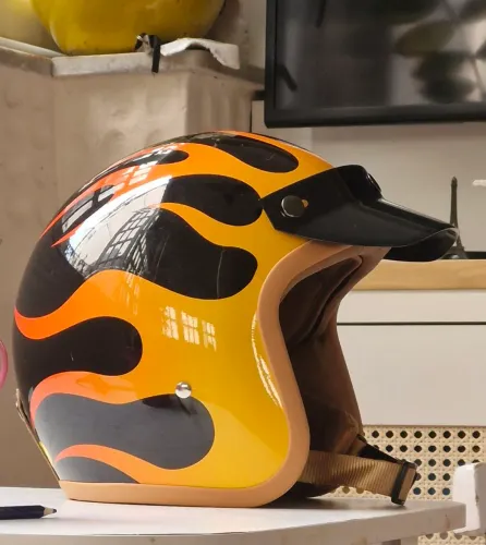 capacete retro