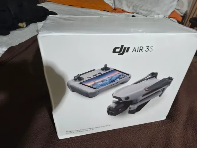 Drone Dji AIR 3S novo combo fly more bh mg