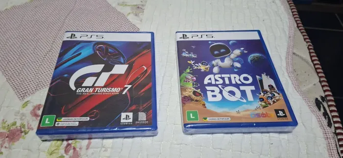 Jogos de PS5 lacrados!