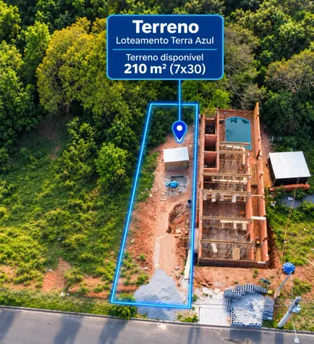 Terreno com 210 m² a venda em Cajamar - Polvilho