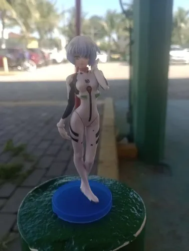 Boneco coleção anime girl evangelion 