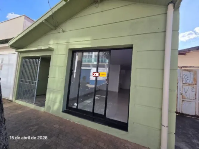Casa Comercial para Locação em Indaiatuba-SP, Cidade Nova I: 2 Salas, 2 Banheiros, 84m² de