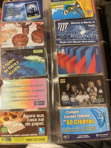Cartões telefónicos antigos