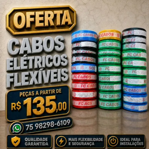 Cabos elétricos FC CABOS - Peças a partir de: